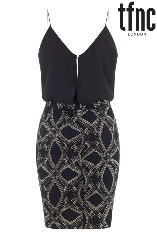 tfnc Embellished Skirt Cami Dress